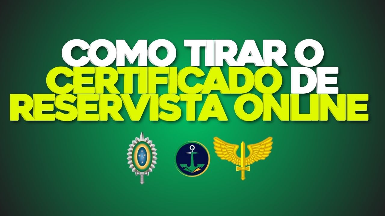 Como Tirar o Certificado de Reservista Online (CDI) — Passo a Passo ...
