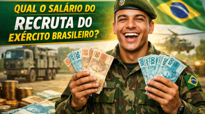 Qual o salário do recruta do Exército Brasileiro? Guia Completo 2026