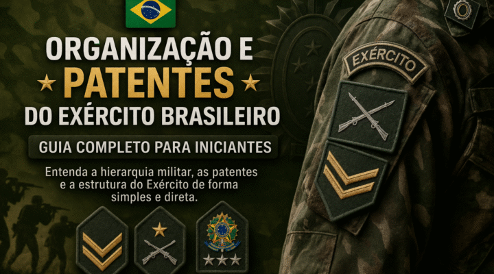 🪖 Organização e Patentes do Exército Brasileiro: Guia Completo para Iniciantes