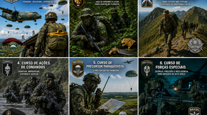 Cursos do Exército Brasileiro: conheça os principais cursos militares e como funcionam